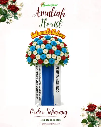 Standing Flower di Kampung Rawa